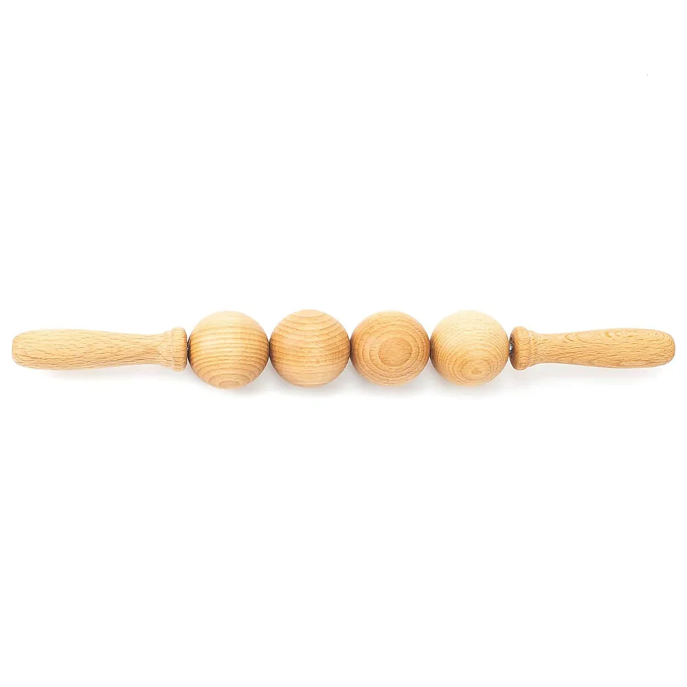 ball wooden cellulite massage roller lymphatic drainage massager maderotherapy tuuli 287